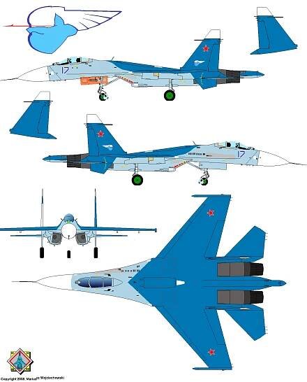 Sukhoi Su-30 story in colours. Sukhoi Su-30 fighter worldwide camouflage and painting schemes. Prototypes, experimental