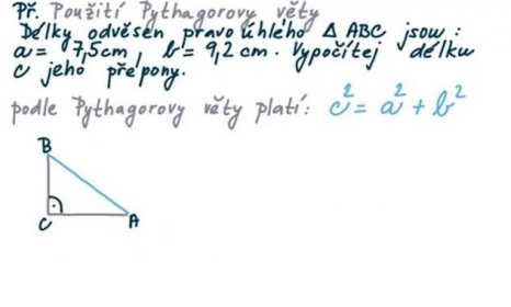 5. náhled výukového kurzu Pythagorova věta, věta k ní obrácená