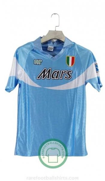 SSC Napoli 1990-1991 2nd Home Shirt - Rare Football Shirts