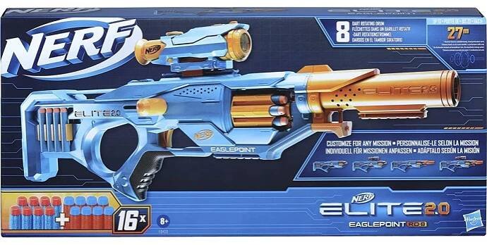 Hasbro Nerf Elite 2.0 eaglepoint rd 8 - Poškozený obal