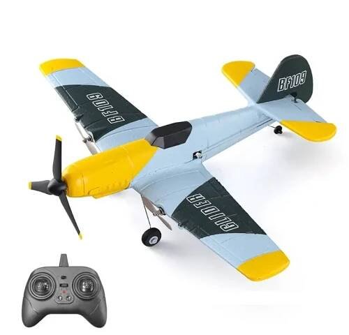 RC MODEL LETADLO MESSERSCHMITT BF109 EPP PĚNA 2.4G - Tlumačov - Bazar