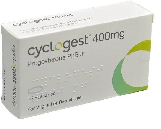 CYCLOGEST PESSARIES 400MG 15S (ULM) (V) - McDowell Pharmaceuticals