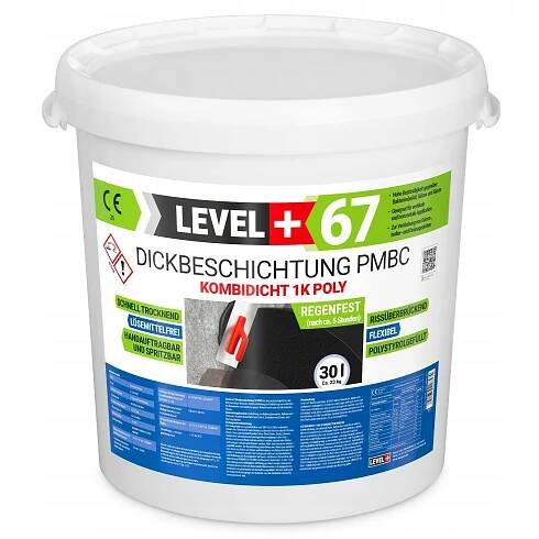 Rychleschnoucí Bitumenová Hydroizolace Hmota KMB PMBC 1K Základy 30L