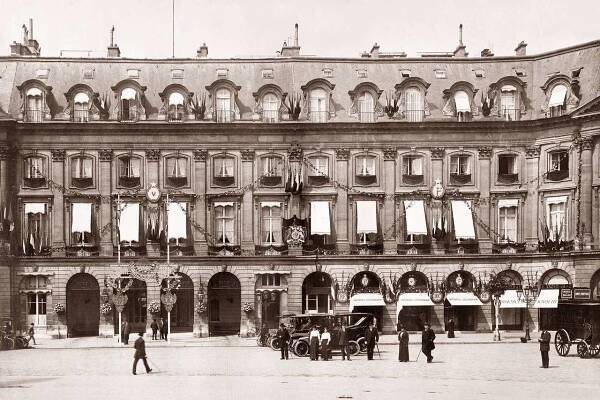 The first hotel of Ritz name - Ritz Hotel Paris 1900