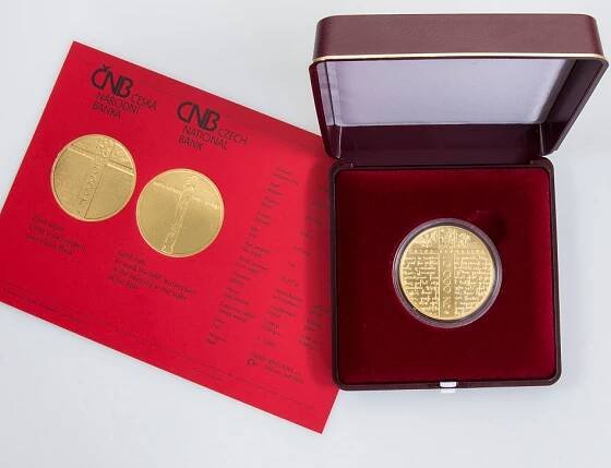 Mistr Jan Hus 2015 - 10.000 Kč | Mimořádné ražby mincí 2011 - 2019 | Numismatika Zlín 