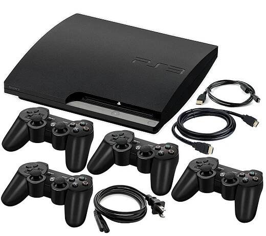 Konzole Sony PlayStation 3 PS3 Slim + 120GB 160GB 320GB 500GB + USA