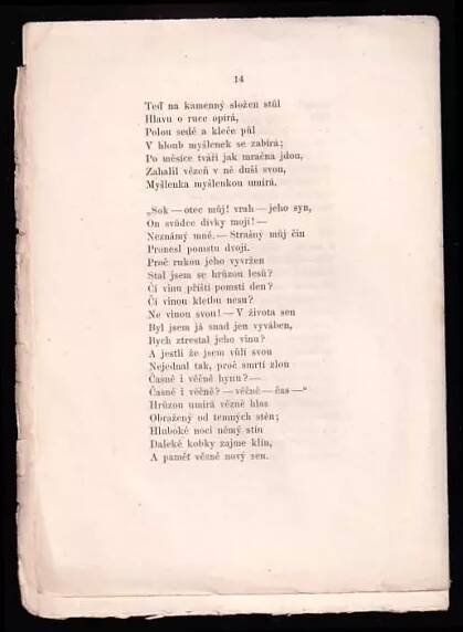 📙 Máj : báseň romantická od Karla Hynka Máchy - Karel Hynek Mácha (1872, I.L. Kober)