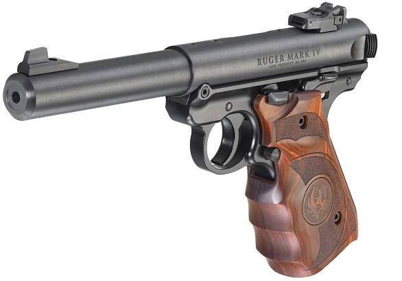 MPICZ - Ruger Mark IV Target (černá) s ergonomickými střenkami