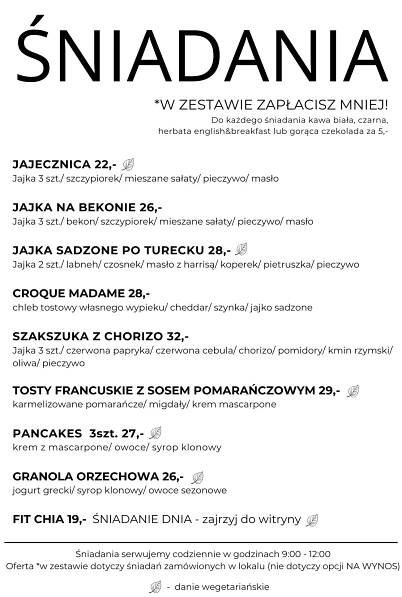 MENU-SNIADANIA