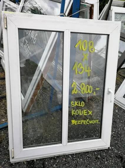 Okna plastová použitá - Pňov-Předhradí, Předhradí - Bazar