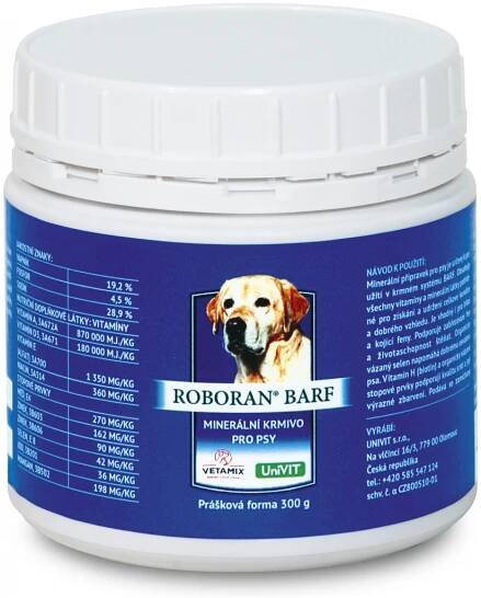 Univit Roboran Barf pro psy 300 g