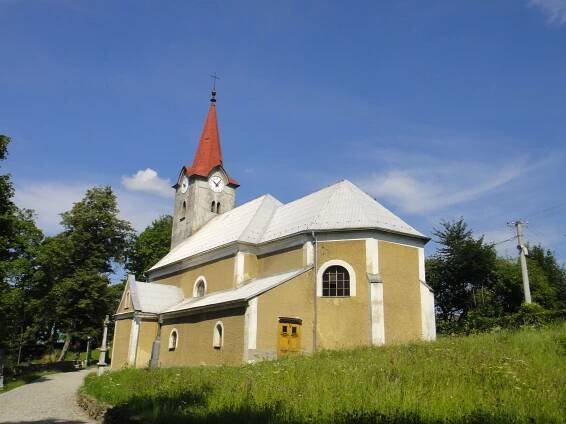 Fotografie - Leskovec nad Moravicí - kostel sv. Vavřince - 20.07.2014
