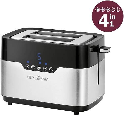 ProfiCook TA 1170 Topinkovač DIGITAL nerez 