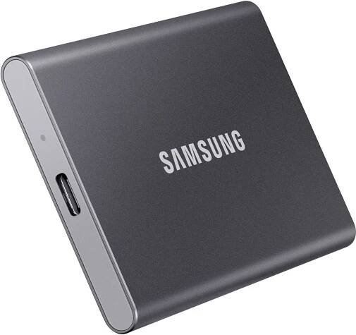 Samsung Portable T7 1 TB externí SSD disk USB 3.2 (Gen 2) šedá MU-PC1T0T/WW