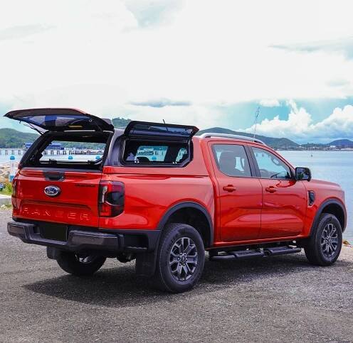 Bestseller V-TOP premium hardtop for FORD RANGER new generation! CAR PAINT FORD One Color - Agate Black Metallic