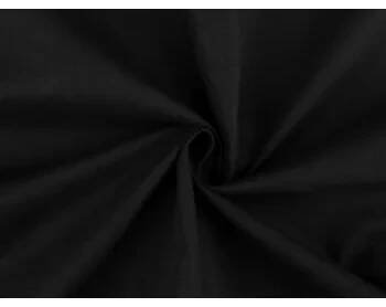 Alcantara čalounická látka pevná vyztužená černá 145x100cm