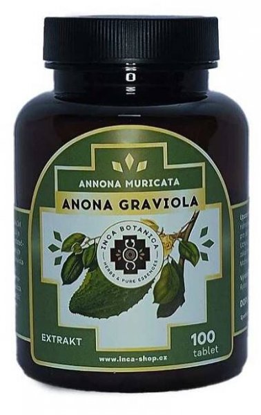 Anona graviola - tablety 100 tablet