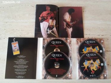 QUEEN - Live At Wembley Stadium - 1986 - 4 DVD - Praha - Sbazar.cz