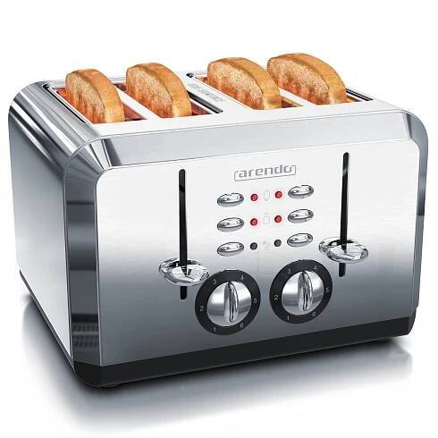 Topinkovač Arendo na 4 plátky, 1630 W, automatický, Obrázek produktu 