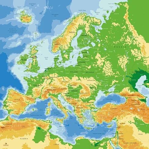 Mappa d’Europa