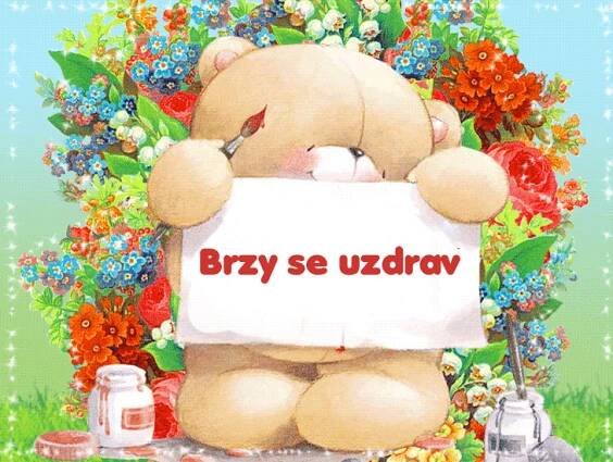 GIFy Brzy se uzdrav - 30 animovaných pohlednic zdarma