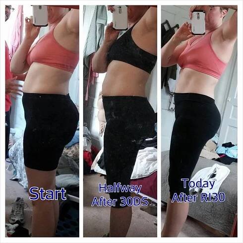 Before and After the 30-Day Shred With Jillian Michaels