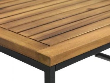 Zahradní stůl UGILT Š60xD90xV43 tvrdé dřevo