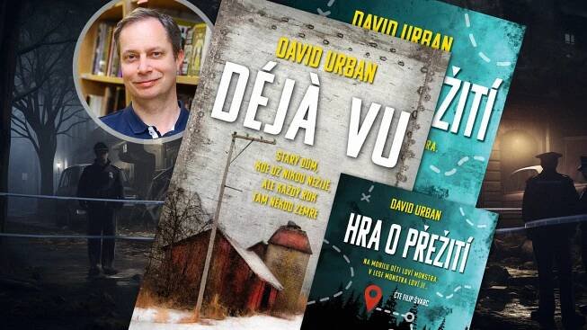Z jeho příběhů mrazí! David Urban, machr na knižní strach a napětí po česku