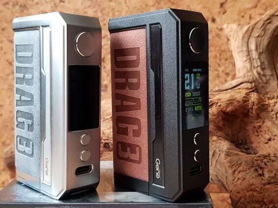 VooPoo Drag 3 Mod 2x slot pro baterii 18650 barva  Sandy Brown.  - Lékárna a zdraví