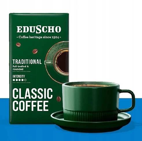 Eduscho Classic Coffee Tradiční Mletá káva 250g Značka Eduscho