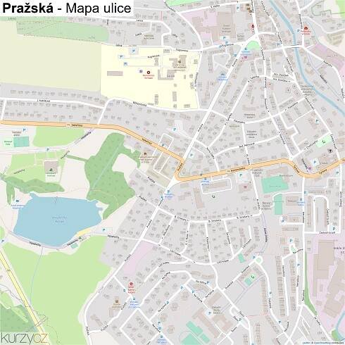 Pražská - mapy | Kurzy.cz