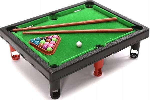 Mini kulečníkový stůl Snooker Table Billards pro děti Přenosný 3+ Minimální počet hráčů 1