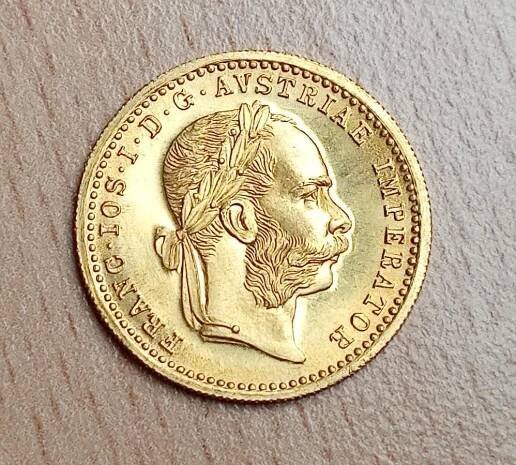 Franz Josef  Dukát 1915/1951 vzácná chyboražba, RR, 0/0 - Numismatika