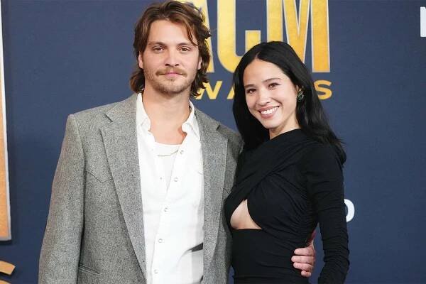 Yellowstone Stars Luke Grimes and Kelsey Asbille Share Their Excitement for Season 5 at ACM Awards