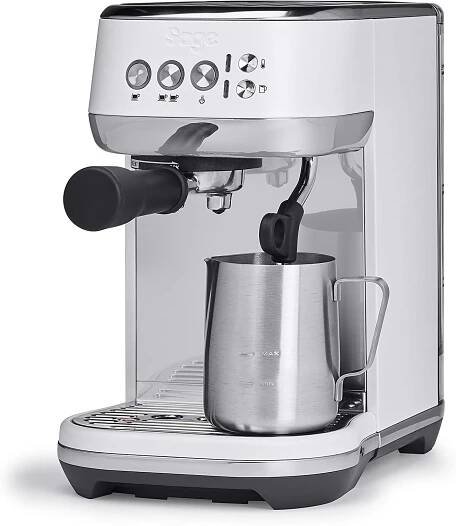 Kolbový kávovar SAGE SES500SST The Bambino Plus Bílý 1600 W Model SES500SST The Bambino Plus Biały
