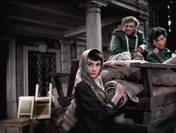 Vojna a mír - Z filmu - Audrey Hepburn
