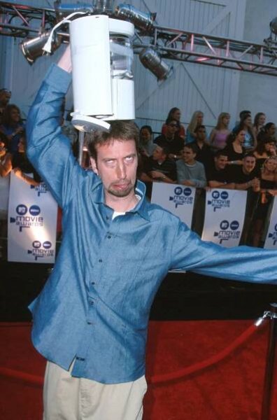 Tom Green on the red carpet of the MTV Movie Awards in 2000.