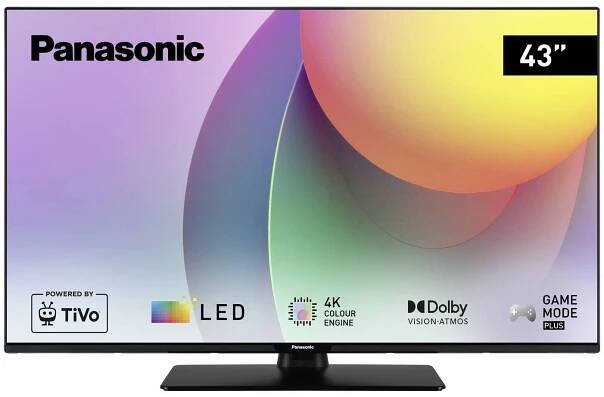 Panasonic TB-43W60A LED TV 109 cm 43 palec Energetická třída (EEK2021) F (A - G) DVB-T, DVB-T2, DVB-S2, DVB-C, UHD, WLAN