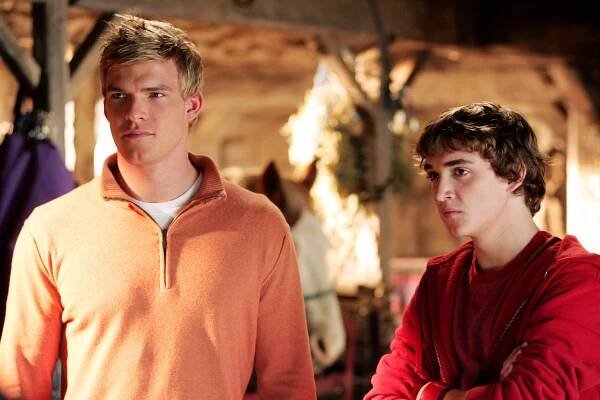 Smallville - Spolek spravedlivých - Z filmu - Alan Ritchson, Kyle Gallner