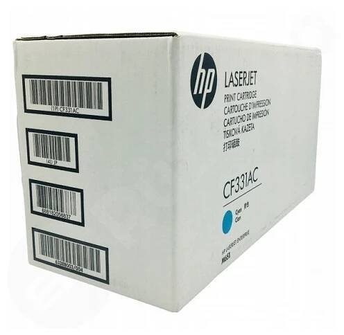 Originál toner modrý (cyan) HP - CF331AC