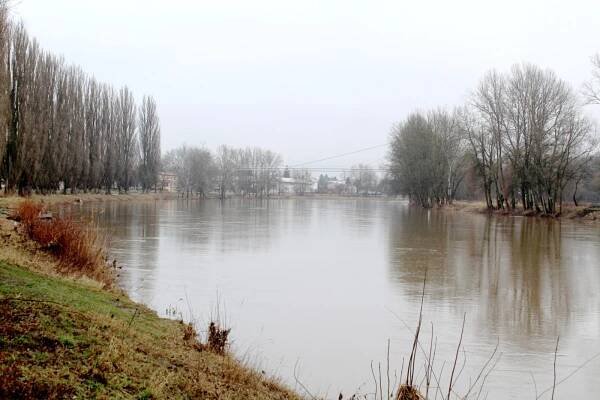 Průtok Labe po dešti znovu stoupl. Řeka se valí Nymburskem třikrát rychleji