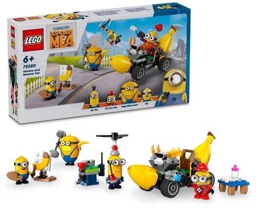 LEGO® Já padouch 4 75580 Mimoni a banánové auto