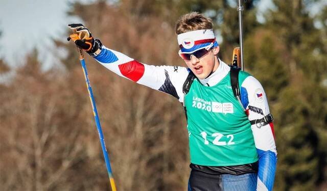 Český smíšený singl Kateřina Pavlů a Jakub Kudrnáč pátý na YOG 2020! - Biatlon