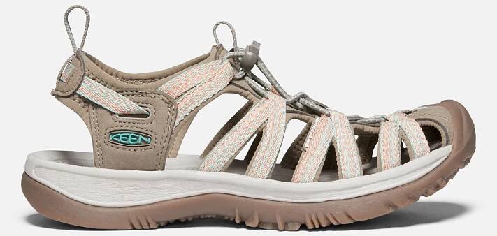 Keen Whisper W taupe/coral hnědá