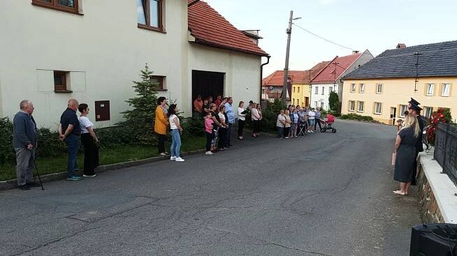 V Horních Těšicích si připomněli 79. výročí osvobození vesnice