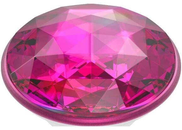 PopSockets PopTop Gen.2, Disco Crystal Plum Berry, 3D disco koule růžovo-fialová, výměnný
