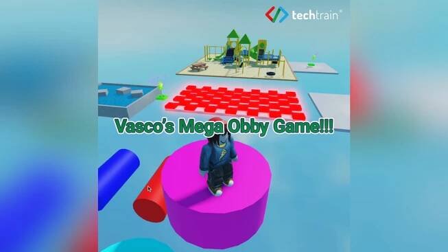 Project Roblox coding showcase of a student after the course 