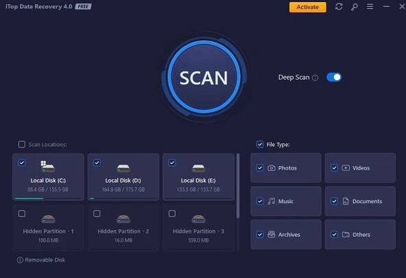 IObit recommend the best data recovery software - iTop Data Recovery