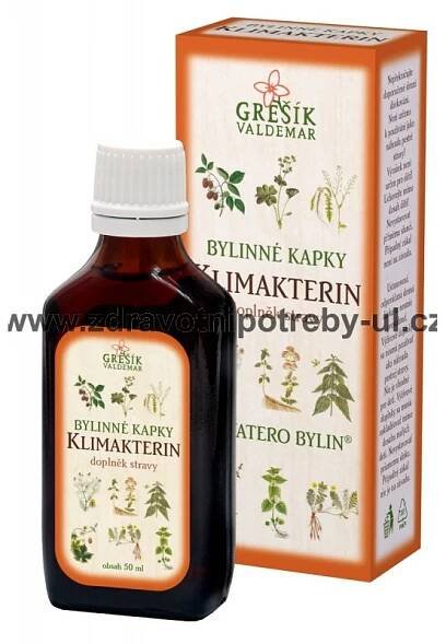 Klimakterin kapky 50ml Grešík