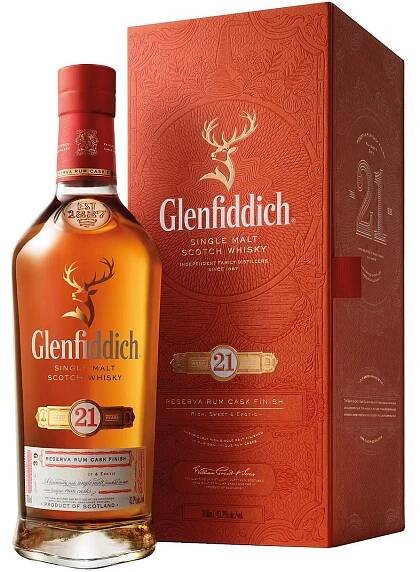 Glenfiddich Gran Reserva 21y 40% 0,7 l (kazeta)